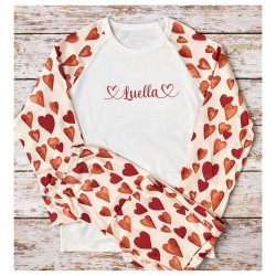 Valentine pyjamas