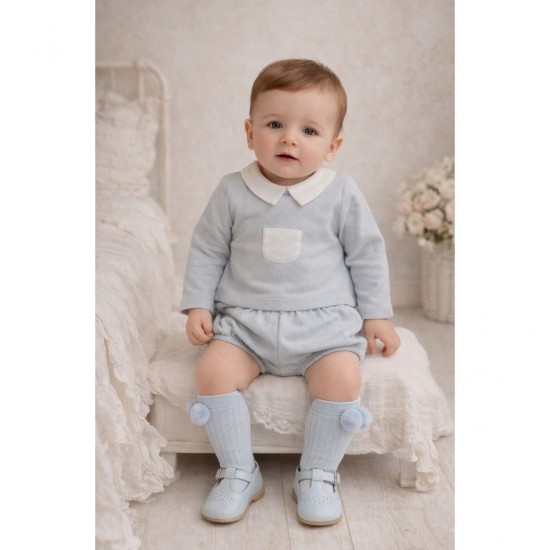 DEOLINDA BLUE AND WHITE  SET.