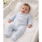 Mintini  Blue Collared Babygrow