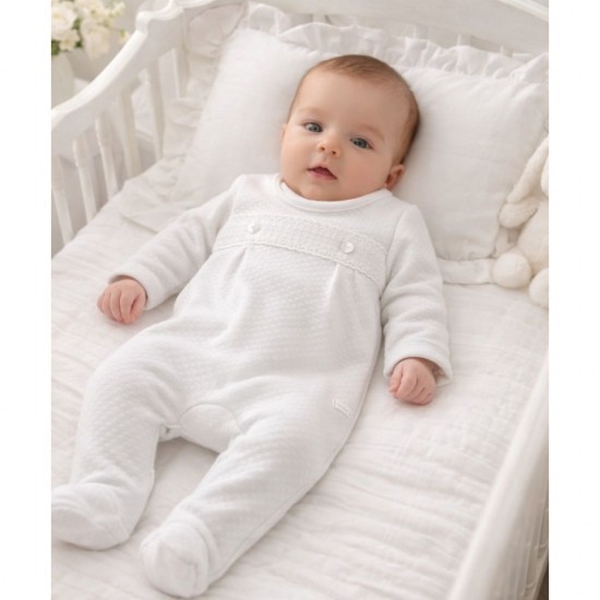 Mintini  White Lace Babygrow