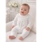 Mintini  White Lace Footless Babygrow