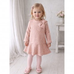 Mayoral Pink Sparkly Knitted Dress