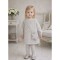 Mayoral Silver Fluffy Jumper Dress With Bag