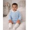 Babidu Boys Knitted 3 Piece  Blue