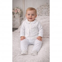 Babidu Boys Printed Top and Footed Leggings Set