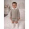 BABIDU BOYS KNITTED 3 PIECE BEIGE