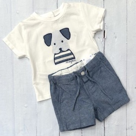 Mayoral boy puppy short set Mayoral boy puppy short set