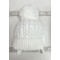 Little Nosh Cream Cable Knit Pom Pom Hat