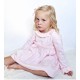 Mintini Older Girls Pink Long Sleeved Dress with Bow
