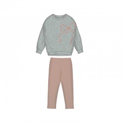 Mayoral Grey Bow Jumper and Leggings Set Mayoral Grey Bow Jumper and Leggings Set