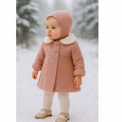 AW PEX ROSE COAT AND BONNET