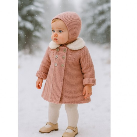 AW PEX ROSE COAT AND BONNET