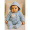 AW Pex baby blue snowsuit
