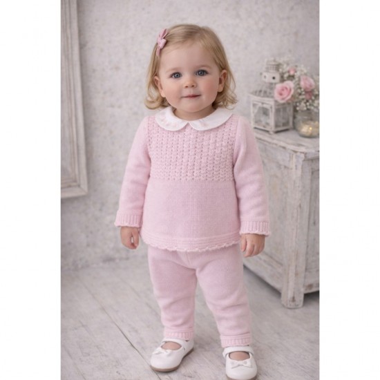 AW Pex pink knitted two piece