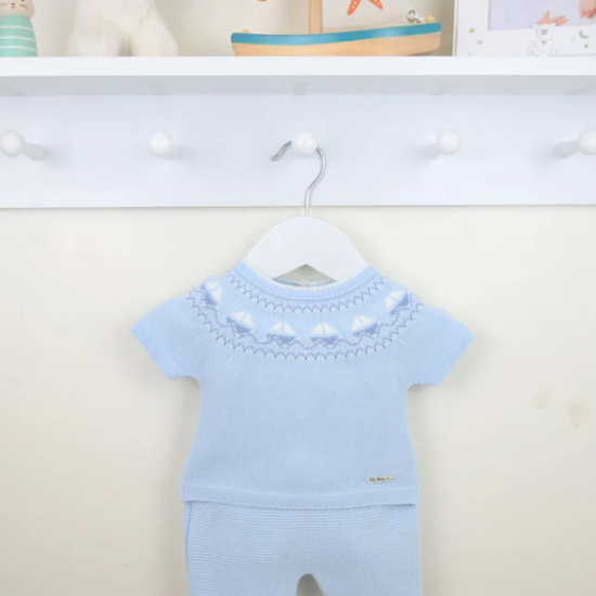 Yacht Shorts Set Blue Yacht Shorts Set Blue