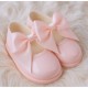 Babypods Pink Bow Hard Sole Shoes
