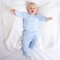 Boy Blue and white knitted 2 piece legging set Boy Blue and white knitted 2 piece legging set