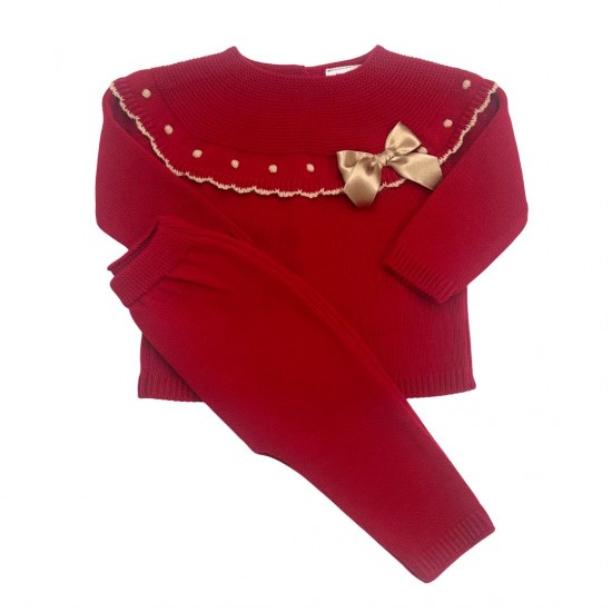 AW Pex Red knit set