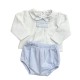 Deolinda Velour Jam Pant Set With Rabbit Collar