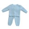 Little Nosh Blue Knitted Jumper and Trousers