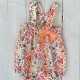 CALA Girl TWO PIECE ORANGE ROMPER