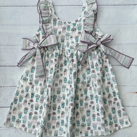 Calamaro plant potted dress