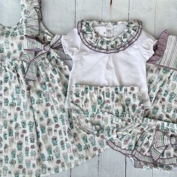 Calamaro girl plant potted dress younger style