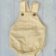 CALAMARO YELLOW STRIPED romper