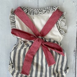 Calamaro Girl Marino romper set