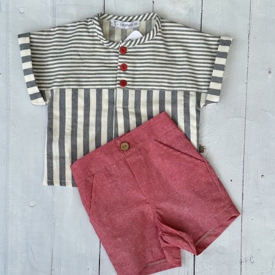 Calamaro Marino short set