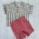 Calamaro Marino short set