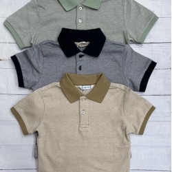Mayoral Polo tops. Green, navy and camel Mayoral Polo tops. Green, navy and camel