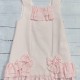LOR MIRAL PINK AND BLUE GINGHAM DETAILED DRESS. LOR MIRAL PINK AND BLUE GINGHAM DETAILED DRESS.