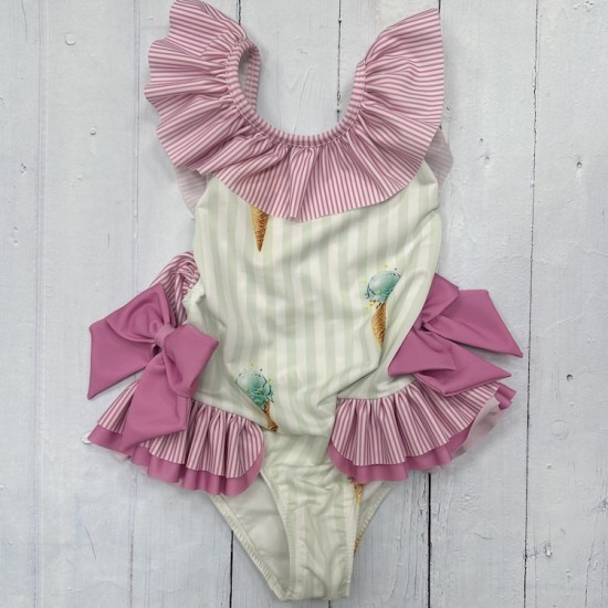 Meia Pata Ice cream swimwear