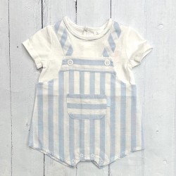 TUTTO PICCOLO Boy CANDY STRIPE SHORT romper TUTTO PICCOLO Boy CANDY STRIPE SHORT romper