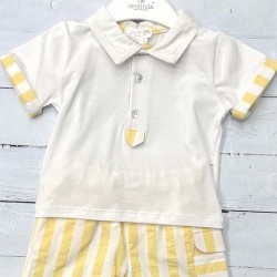 Deolinda Boy Sunny  short sleeve short set Deolinda Boy Sunny  short sleeve short set