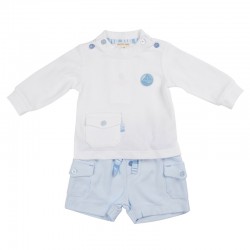 Mintini long sleeve short set Mintini long sleeve short set
