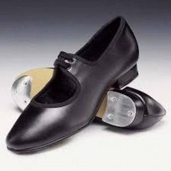 1st Position Low heel shoe with toe & heel tap shoes 1st Position Low heel shoe with toe & heel tap shoes