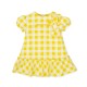 Agatha yellow and white gingham check dress 
