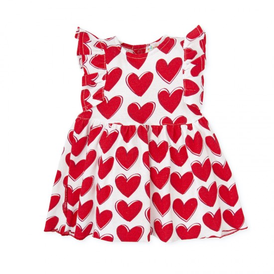 Agatha heart design dress