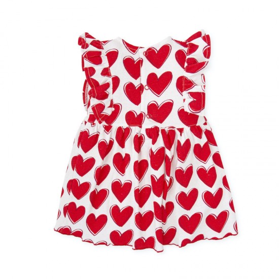 Agatha heart design dress