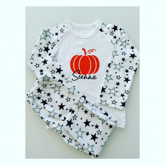 Personalised Halloween Pjs.