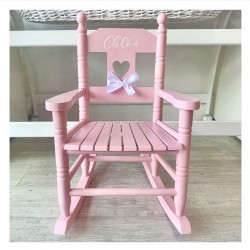 Pink Personalised Rocking Chair Pink Personalised Rocking Chair
