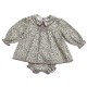 Babidu Mistletoe  print dress and brief set