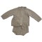 Babidu Unisex Cable Knit Jam Pants Set With Bonnet Babidu Unisex Cable Knit Jam Pants Set With Bonnet