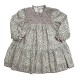 Babidu long sleeve Mistletoe printed dress