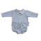 Calamaro Boys Blue Jam Pant Set with button detailing Calamaro Boys Blue Jam Pant Set with button detailing
