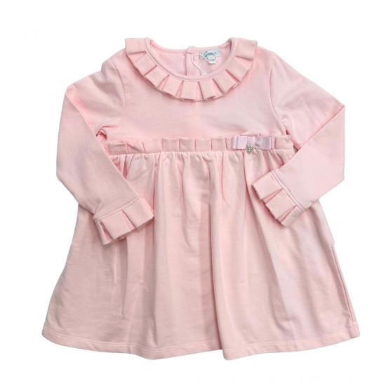 Mintini Older Girls Pink Long Sleeved Legging Set with Bow