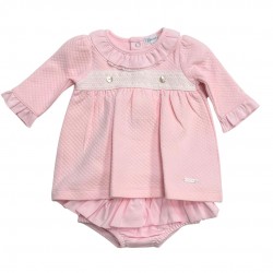 Mintini Pink and White Lace Dress and Knickers Mintini Pink and White Lace Dress and Knickers