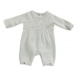Mintini  White Lace Footless Babygrow Mintini  White Lace Footless Babygrow